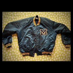 Vintage University of Michigan XL varsity jacket